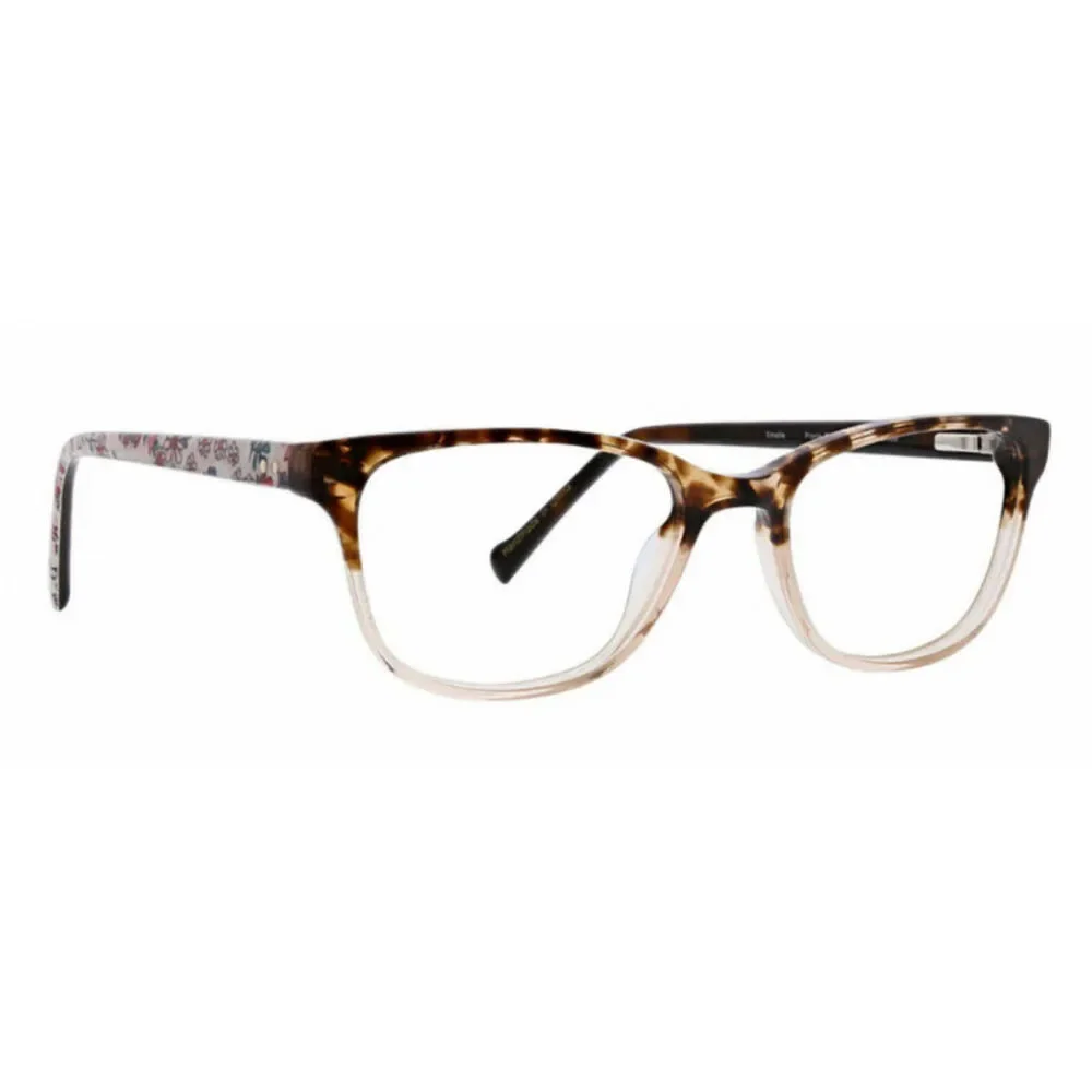 NWT Vera Bradley Emelie Prairie Paisley 4816 48mm New Eyeglasses